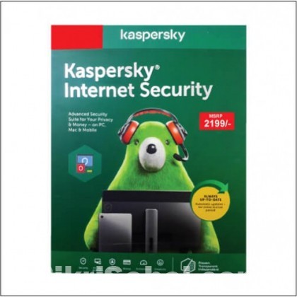 Kaspersky Internet Security 3 User 1 year Genuine License